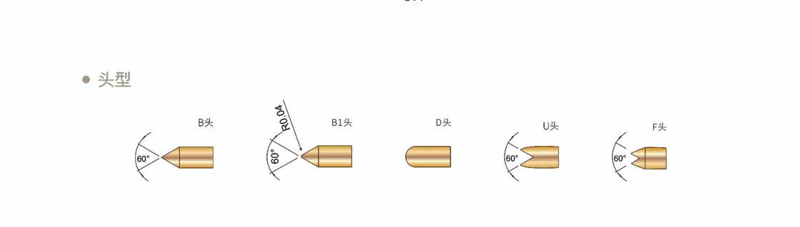 電子テスト用のパーソナルサイズ ポゴピン