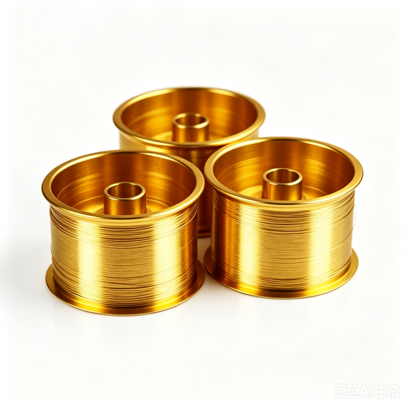 オーダーメイド 塗装 0.01mm 超細工 BeCu ワイヤ ゴールド 塗装可能な RF センサー 精密 内部 配線